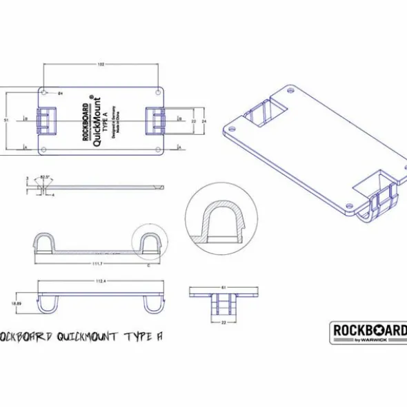 Rockboard Quick Mount Type A