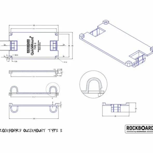 Rockboard Quick Mount Type E