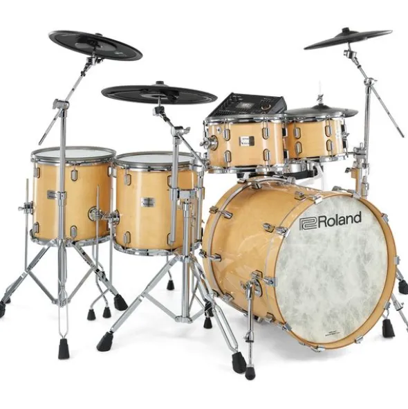 Roland VAD716-GN E-Drum Set Bundle