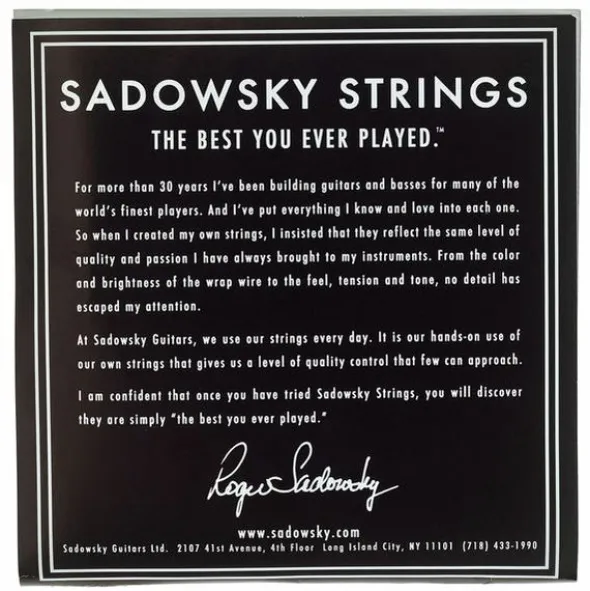 Sadowsky Black Label SBS 40-100