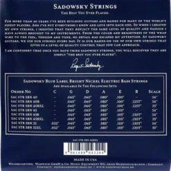 Sadowsky Blue Label 5 040-125 NT