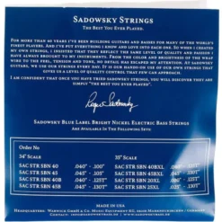 Sadowsky Blue Label SBN40B