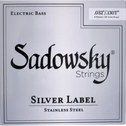 Sadowsky Silver Label Bass 6 .032 SS LS