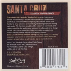Santa Cruz Parabolic Strings DADGAD Mid