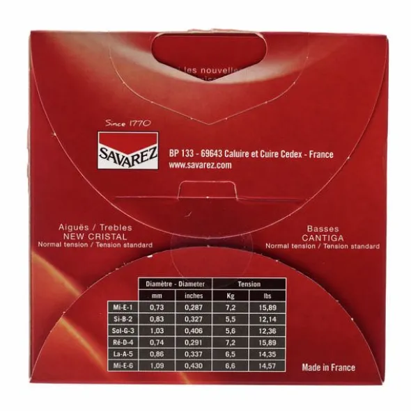 Savarez 510CR New Cristal Cantiga Set