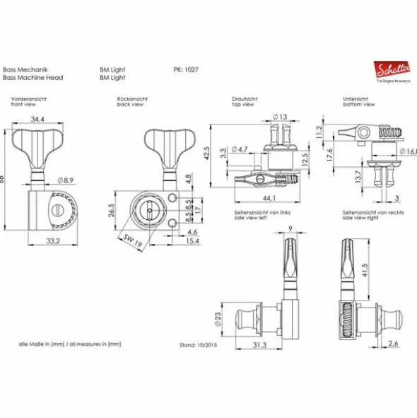 Schaller BM Light 4L CH
