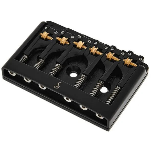 Schaller 3D-6 Guitar Bridge BK