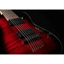 Schecter Demon-7 Crimson Red Burst
