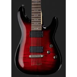 Schecter Demon-7 Crimson Red Burst