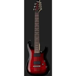 Schecter Demon-7 Crimson Red Burst