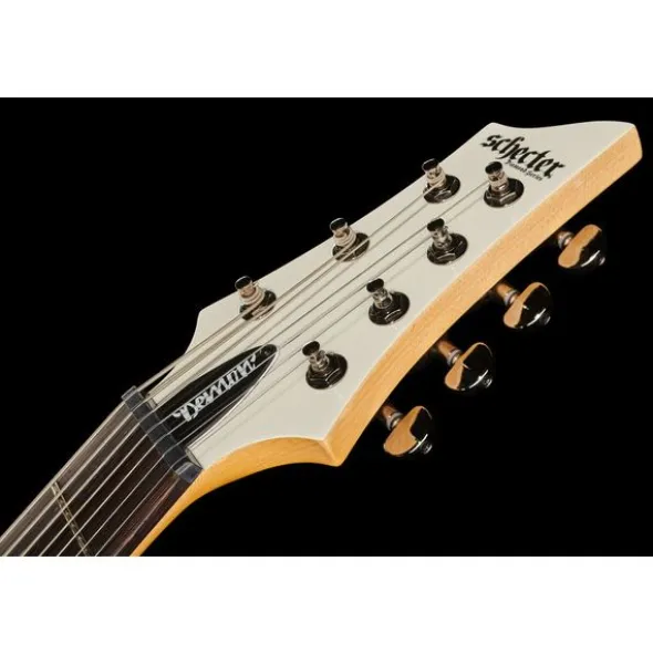 Schecter Demon 7 Vintage White
