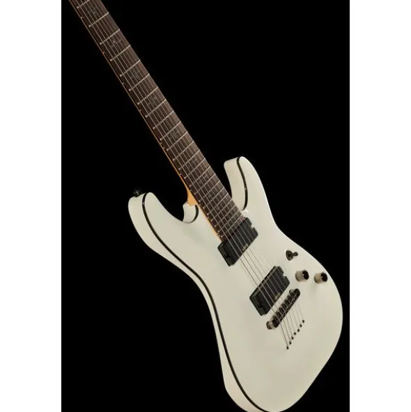 Schecter Demon 7 Vintage White