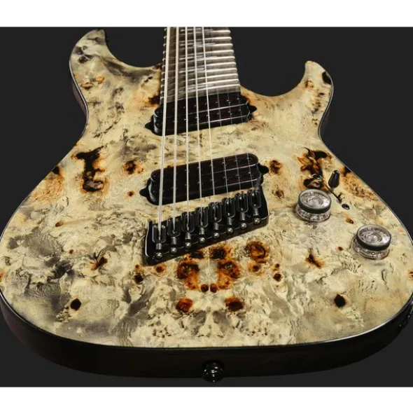 Schecter Omen Elite-8 MS Charcoal