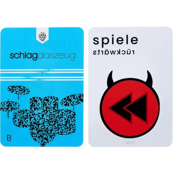 Schlag das Zeug Spielkarten-Set Level 4