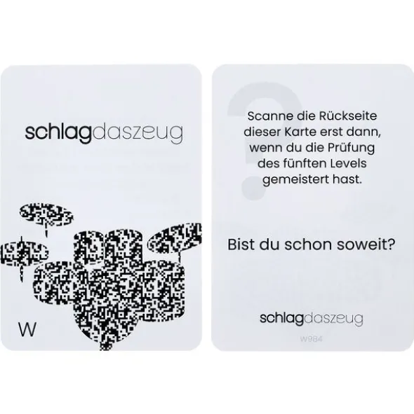 Schlag das Zeug Spielkarten-Set Level 5