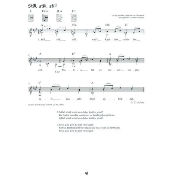 Schott Alles Gitarre Weihnachtslieder