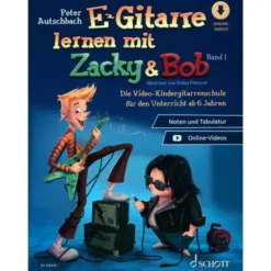 Schott E-Gitarre Lernen Zacky & Bob 1