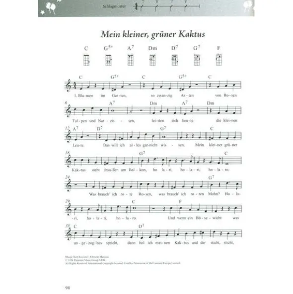 Schott Fetenbuch Gesang/Ukulele