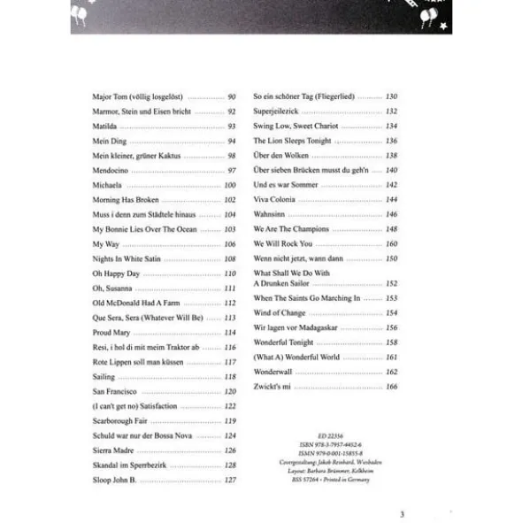 Schott Fetenbuch Gesang/Ukulele