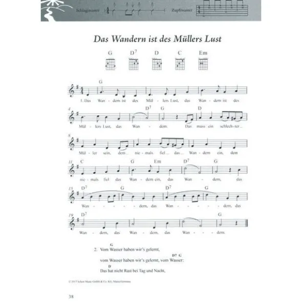 Schott Folk und Volk Gesang/Gitarre