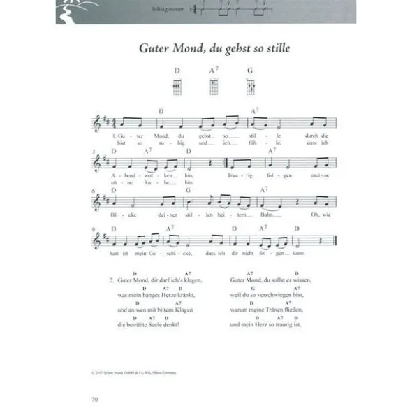 Schott Folk und Volk Gesang/Ukulele