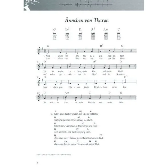 Schott Folk und Volk Gesang/Ukulele