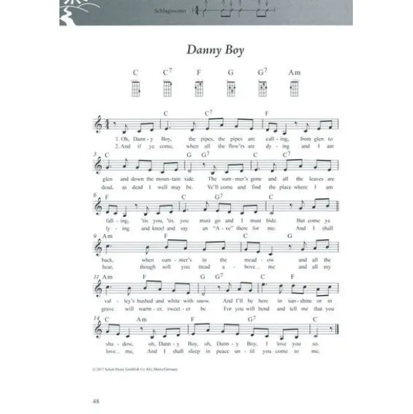 Schott Folk und Volk Gesang/Ukulele