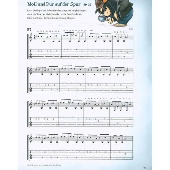 Schott Gitarre Lernen Zacky & Bob 1