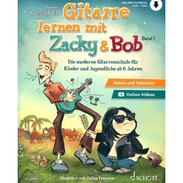 Schott Gitarre Lernen Zacky & Bob 1