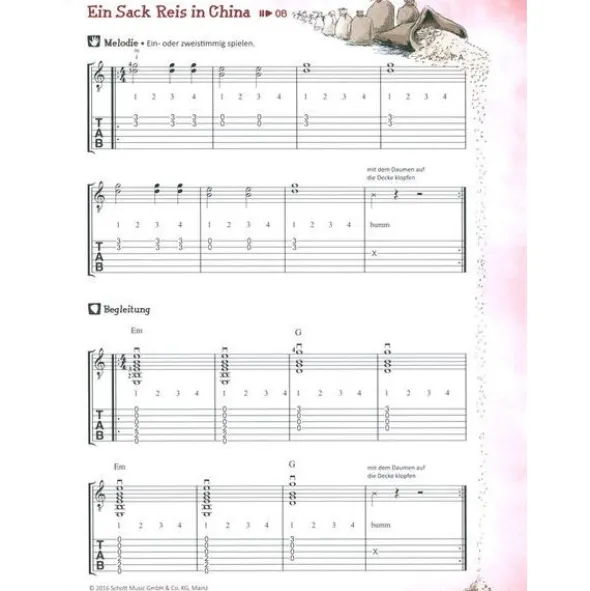 Schott Gitarre Lernen Zacky & Bob 1