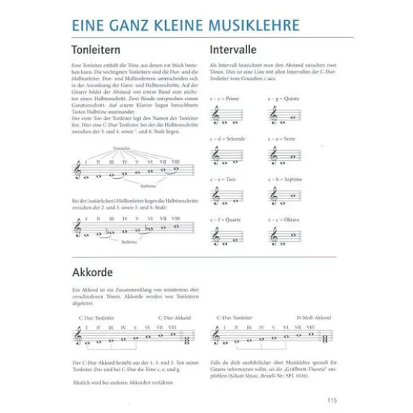 Schott Gitarre Spielen Hobby 1