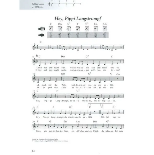 Schott Kinderliederbuch Git/Uku XXL