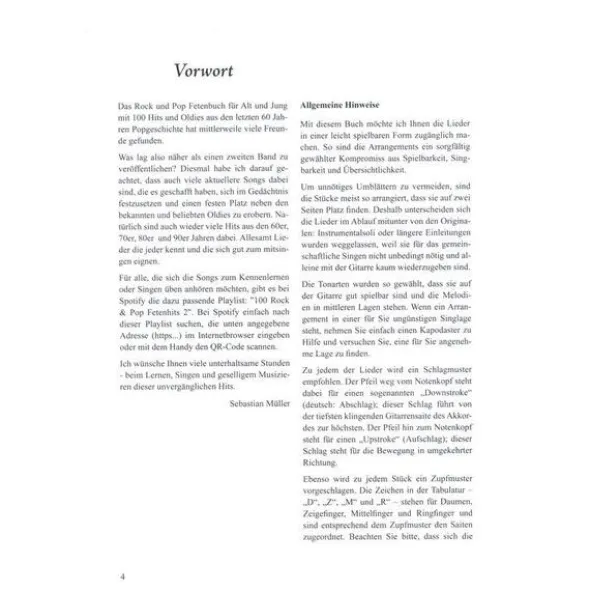 Schott Rock & Pop Fetenbuch Gitarre 2