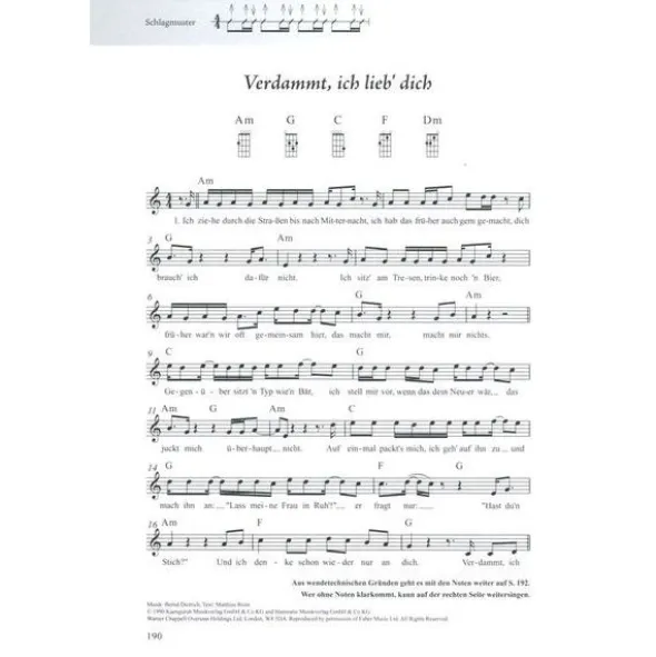 Schott Schlagerbuch Alt und Jung Uku