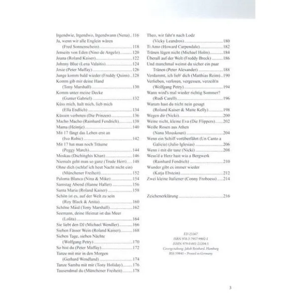 Schott Schlagerbuch Alt und Jung Uku