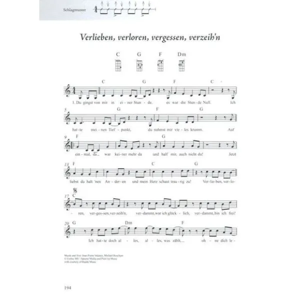 Schott Schlagerbuch Alt und Jung Uku