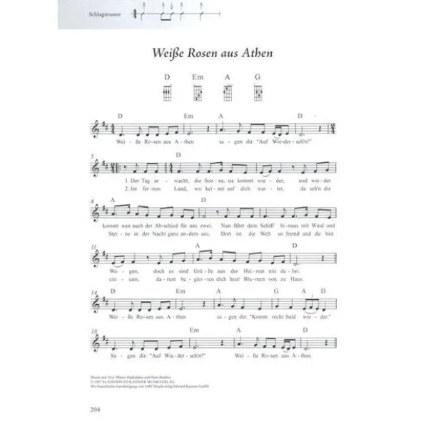 Schott Schlagerbuch Alt und Jung Uku