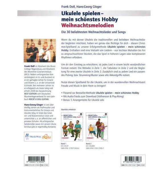 Schott Ukulele spielen Weihnacht