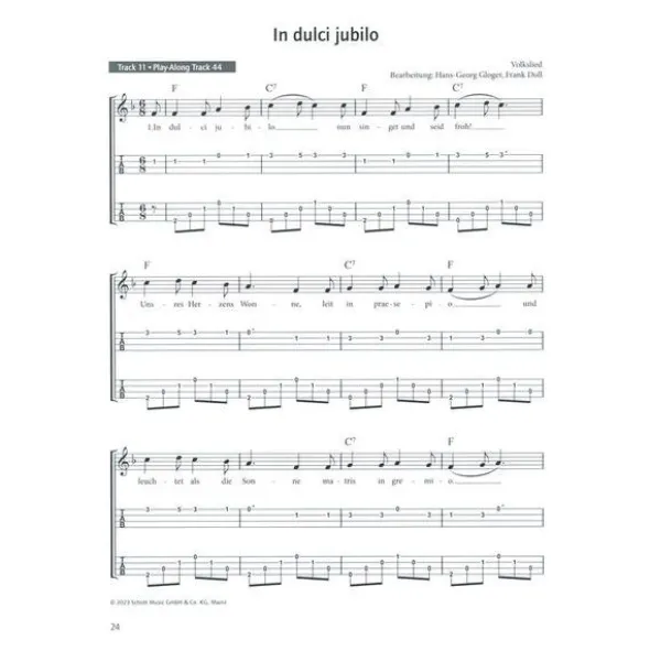 Schott Ukulele spielen Weihnacht