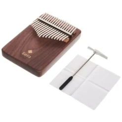 Sela Kalimba 17 Solid Black Walnut