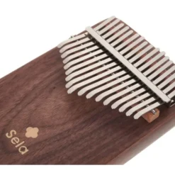 Sela Kalimba 17 Solid Black Walnut