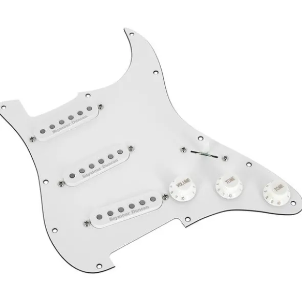 Seymour Duncan Classic Loaded Pickguard White