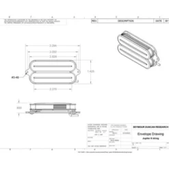 Seymour Duncan Jupiter Rails Pickup Set BK