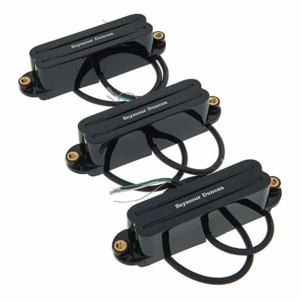 Seymour Duncan ST-Style Hot Rails Set Black