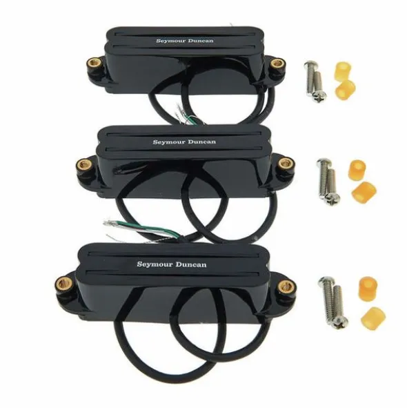 Seymour Duncan ST-Style Hot Rails Set Black