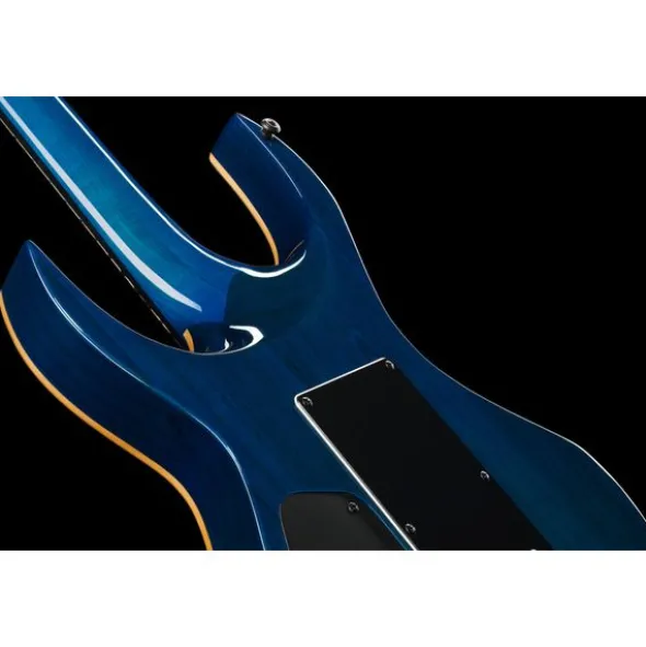 Solar Guitars S1.6AQOB Quilted Ocean Blue Br