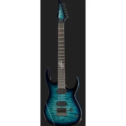 Solar Guitars S1.6AQOB Quilted Ocean Blue Br