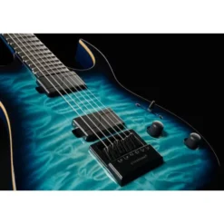 Solar Guitars S1.6AQOB Quilted Ocean Blue Br