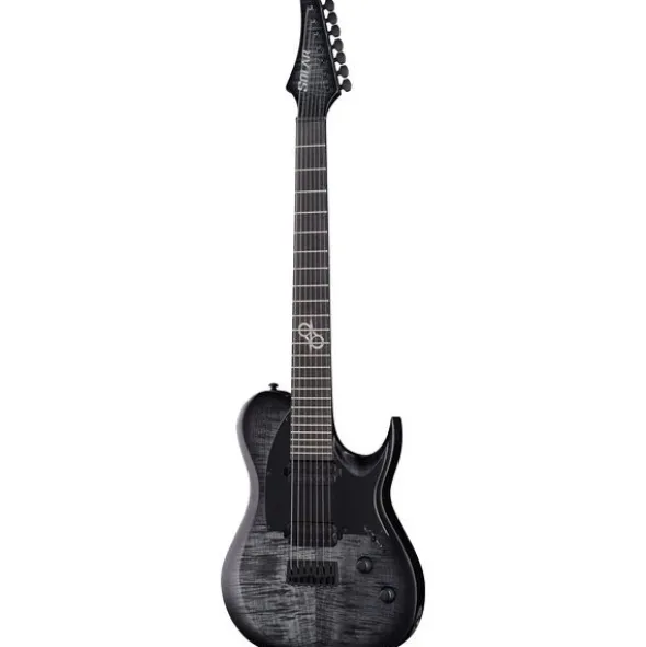 Solar Guitars T2.7FBB-Flame Black Burst