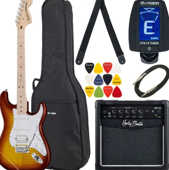 Squier Affinity Strat FM HSS S Set